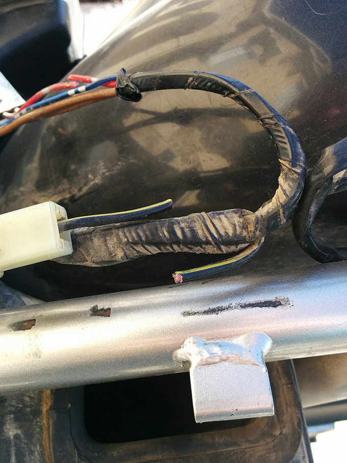 Cut wires